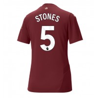 Camisa de time de futebol Manchester City John Stones #5 Replicas 3º Equipamento Feminina 2024-25 Manga Curta